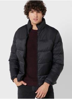 Buy Zip Through Puffer Jacket in UAE