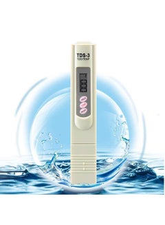 اشتري TDS Digital Water Meter, Quality Tester Filter Pen, Precision Quality Testing Purity of Drinking Water, Pools and Aquariums في السعودية