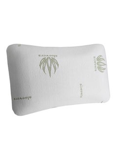 Buy Danube Home Memory Foam Shoulder Pillow Pack 70 x 45 x 14cm 2Pcs in UAE