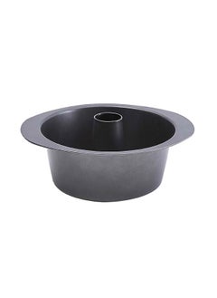 Buy Angel Food Non-Stick Coated Carbon Steel Round Cake Pan Dark Grey 9.5 x 32 x 26.5 cm BC1031 in Saudi Arabia