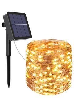 Buy Outdoor Solar String Lights 106.6 FT 300 LED Solar Powered  Decorative Fairy Lights with 8 Modes Waterproof Light Warm White in Saudi Arabia