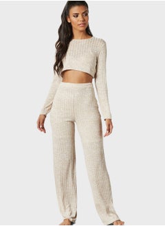 Buy Ribbed Loungewear Set in Saudi Arabia