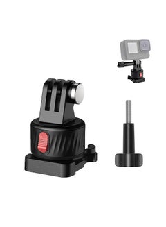 Buy Magnetic Suction Adapter Tripod Adapter Quick Release Base Mount Action Camera Accessories Screws Free with Quick Plug Magnetic Base Compatible with GoPro11/10/9/8/7 Insta 360 AKASO DJI Action Camera in Saudi Arabia