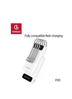 Buy Compatible flash charging Power Bank with all kinds cables in UAE