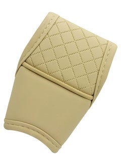 Buy High Grade PU Leather For Automatic Car Gear Shift knob Cover Premium Quality Gear knob Cover in Saudi Arabia