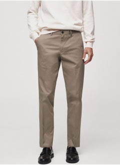 Buy Essential Regular Fit Trousers in UAE