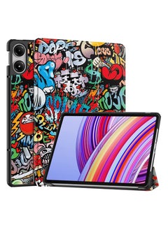 Buy Slim Stand Hard Back Shell Smart Cover Case for Redmi Pad Pro 12.1 inch/ Xiaomi Poco Pad 12.1 inch, Auto Wake/Sleep Graffiti in Saudi Arabia