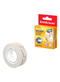 Buy Stationery tape Crystal, highly transparent, 18mmx33m (box 1 pcs) in UAE