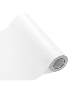 Buy Permanent Adhesive Vinyl 12 Inches by 25 Feet Matte White Vinyl Rolls For Signs Scrapbooking And Craft Cutters in UAE