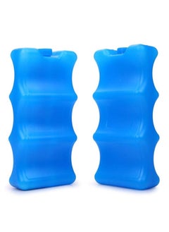 Buy 2-Pieces Reusable Ice Packs for Breastmilk Storagefor Breastfeeding Working Mom in Saudi Arabia