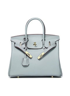 اشتري High End Luxury Boutique Bag Head Layer Cowhide Kelly Bag Genuine Leather Platinum Bag New Handbag في الامارات