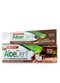 Buy Aloe Vera Triple Action Coconut Toothpaste 100ml in Saudi Arabia