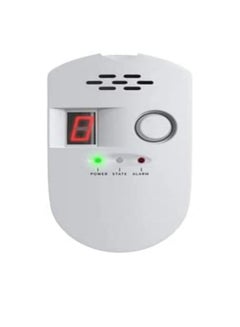 Buy Natural Gas Detector Plug-in Digital Gas Leak Detector LPG Coal Natural Gas Leak Detector Alarm Monitor for Home in UAE