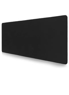 Buy Black Mouse Pad – Gaming  Mat XL Size Anti Slip Base – Speed Edition – 3mm  | 80 X 30 cm in Egypt