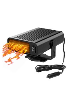 Buy 12V Heater Fa Portable Car Heating Fan Window Defroster Demister Air Purifier Hot Golf Cart Truck Camping That Plugs Into Cigarette Lighter in Saudi Arabia