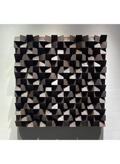 اشتري Dark Brown Soundproof Wall Art By Woodeometry في مصر