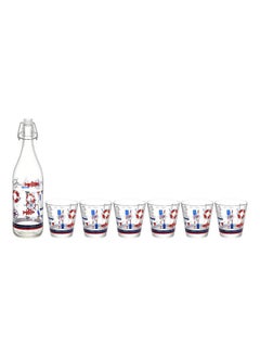 Buy Conic/ Lella 7Pcs (Bottle With Clips + 6 cups) Nautical in Egypt