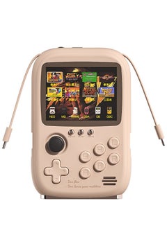 اشتري DY-19 Portable Retro Handheld Game Console, 6000mAh Capacity, 3.2-Inch Soft Light Colour Screen, Built-in 10000+ Game (Pink) في السعودية