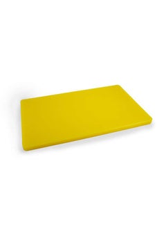 Buy Plastic Cutting Board 50x30 cm Yellow in UAE