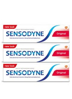 Buy Pack Of 3 Sensodyne Original Toothpaste 75ml in Saudi Arabia