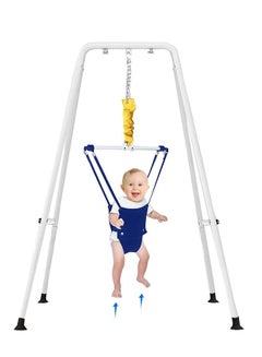 Buy 2 in 1 Baby Jumper with Toddler Swing Baby Jumper and Bouncer Indoor Outdoor Toddler Swing Set in Saudi Arabia