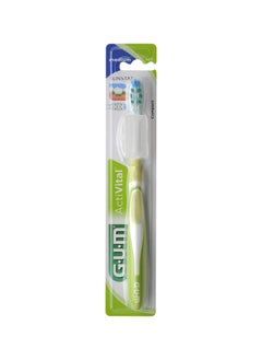 Buy End Tuft Tapered Trim Toothbrush Small Head Effective Deep Cleaning Removes Plaque Designed to Clean Problem Areas Like Missing Molars,furcations, Implants Assorted Colors in UAE