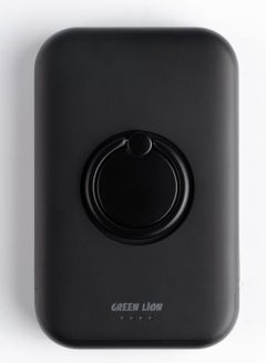 Buy Green Lion Power Ring Fast Charging Power Bank 5000mAh PD 20W - Black in UAE