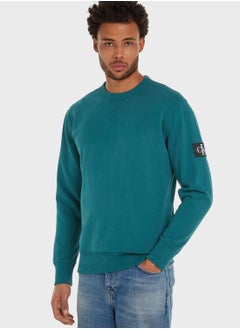 Buy Logo Crew Neck Sweatshirt in UAE