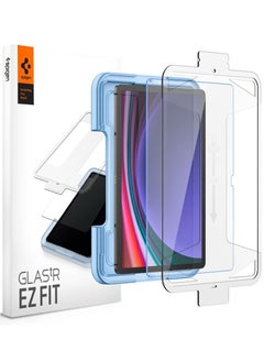 Buy Glastr Ez Fit Samsung Galaxy Tab S9 PLUS Screen Protector (12.4 inch) Premium Tempered Glass With Auto Align Technology - [Case Friendly] in UAE