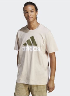 Buy Essential Single Jersey Big Logo T-Shirt in UAE