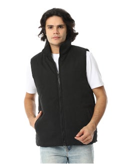 Buy Basic Turtle Neck Bomber Vest in Egypt