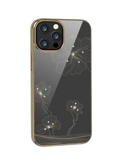 Buy Devia- Crystal Flora  Series case - iPhone13 Pro Max (6.7) - Gold in Egypt