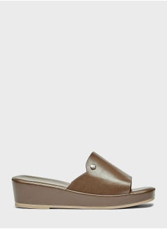 Buy One Strap Wedge Sandals in UAE