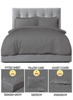 Buy 6 Pieces Queen Size Bedding Cover Set in UAE