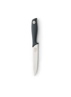 اشتري Brabantia Utility Knife 24X2.5X1Cm -Dark Grey في الامارات