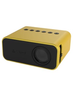 اشتري Portable MINI Projector Wireless Same Screen Compatible 1920*1080P YT500 Yellow في السعودية