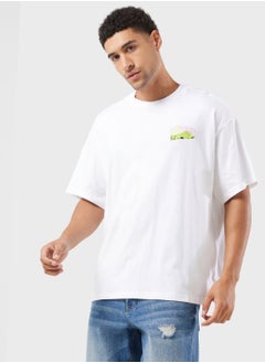 Buy Mountain Remix Graphic T-Shirt in Saudi Arabia