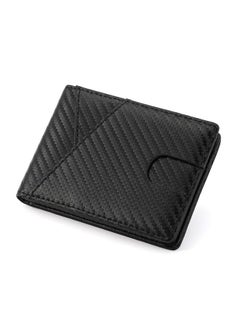 اشتري American Gold Clip Men's Wallet Carbon Fiber Wallet Business Men's Wallet Wallet في السعودية