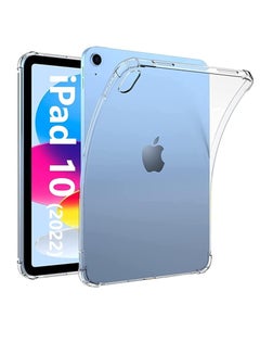 Buy IPad 10.9 Case Compatible with iPad 2022 Apple iPad 10th Gen 10.9 inches 2022 Case Cover Corner Protection Bumper Soft Silicone Shockproof Ultra Slim Anti-Scratch in UAE