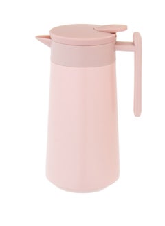 Buy steel thermos for Tea and Coffee 800 ml pink color in Saudi Arabia