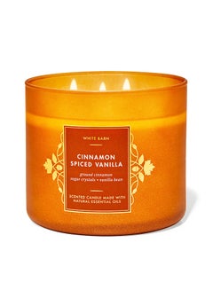 Buy Cinnamon Spiced Vanilla 3-Wick Candle in UAE