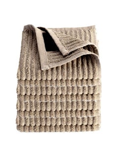 Buy Pack of 4 Beige stripe kitchen towel , 100% Cotton , 30x30cm … in Egypt