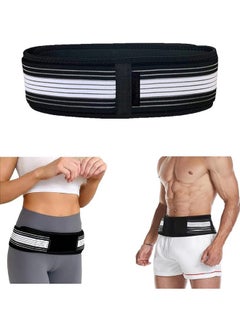 Buy SI Joint Hip Belt - Lower Back Support Brace for Men and Women - Pelvic Support Belt - Trochanter Belt - Sciatica Pelvis Lumbar Hip Pain Relief in UAE