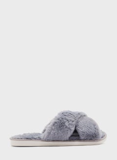Buy Crossover Fluffy Bedroom Slipper in UAE