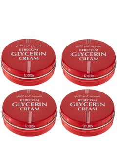 اشتري 4 Piece Set Glycerin Cream to Moisturize The Skin 50ml في السعودية