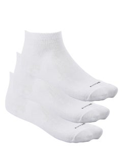 Buy Mid Neck Socket Socks - Bundle of 3 White Socks in Egypt