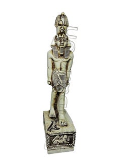 اشتري Bonballoon Egyptian Egypt Handmade Resin Ancient Statue King Tut 9.7 Pharaoh Figure Figurine Goddess Decor Decoration Hieroglyphics Collectible Figurine Statue Ancient Hand Made Sculpture في مصر