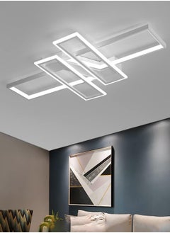 Buy Modern Rectangle LED Ceiling Lighting White Light 6000K in UAE