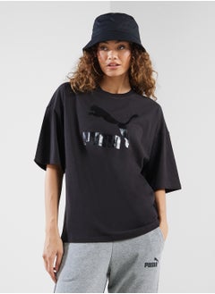 Buy Classic Oversized Logo T-Shirt in UAE