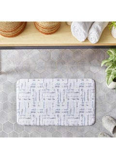 Buy Sally Foam Printed Bath Mat 45X75 Cm in Saudi Arabia